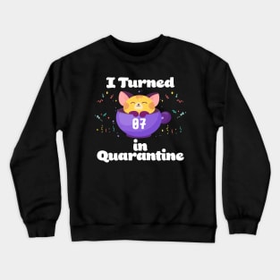 I Turned 7 In Quarantine Crewneck Sweatshirt